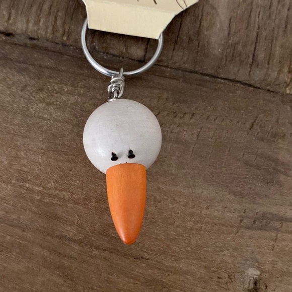 Vintage Aarikka Finland Wooden Key Chain - Picture 5 of 5